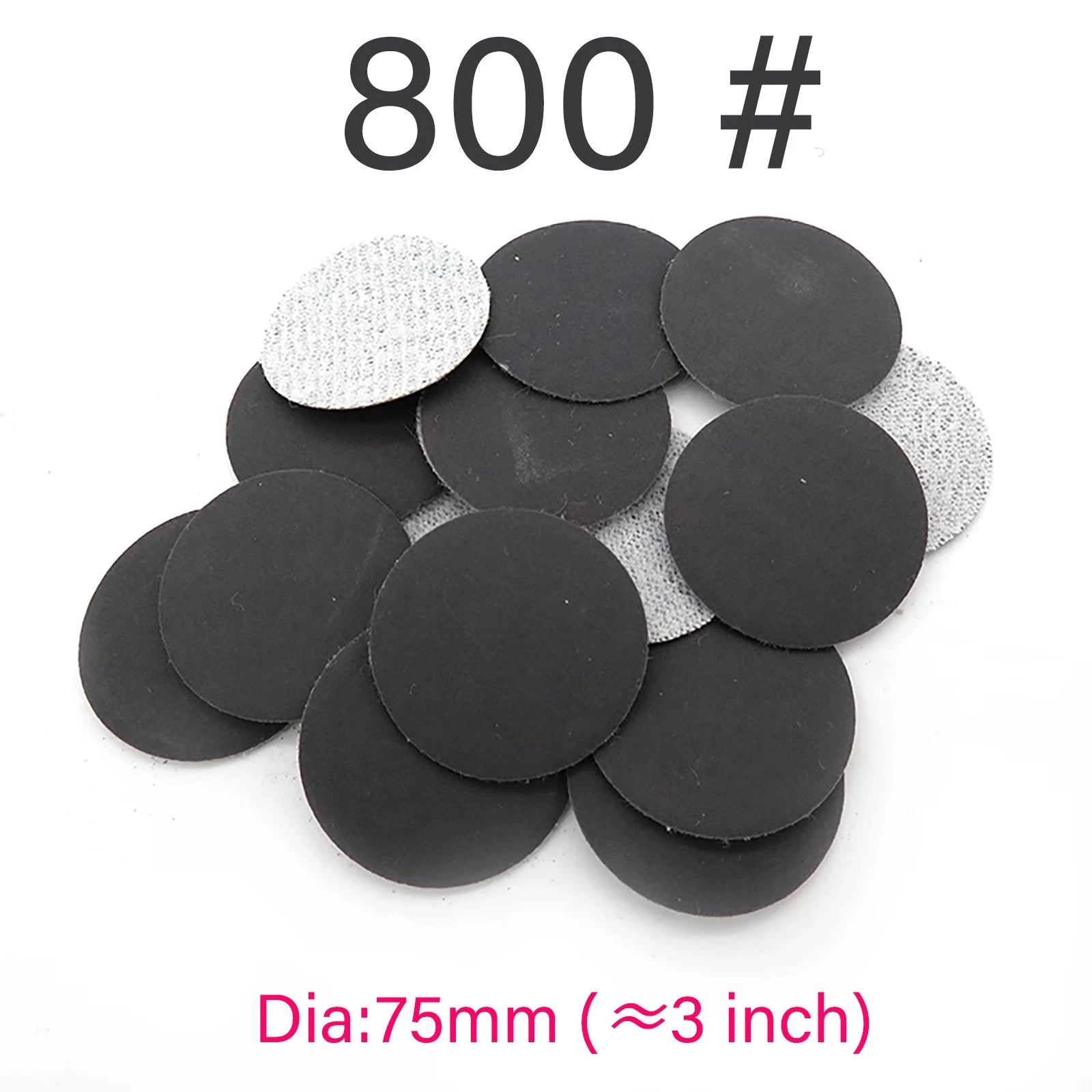 Sandpaper 60 To 10000 Mixed Grits Wood Metal Sanding Polishing Wet And Dry 75mm