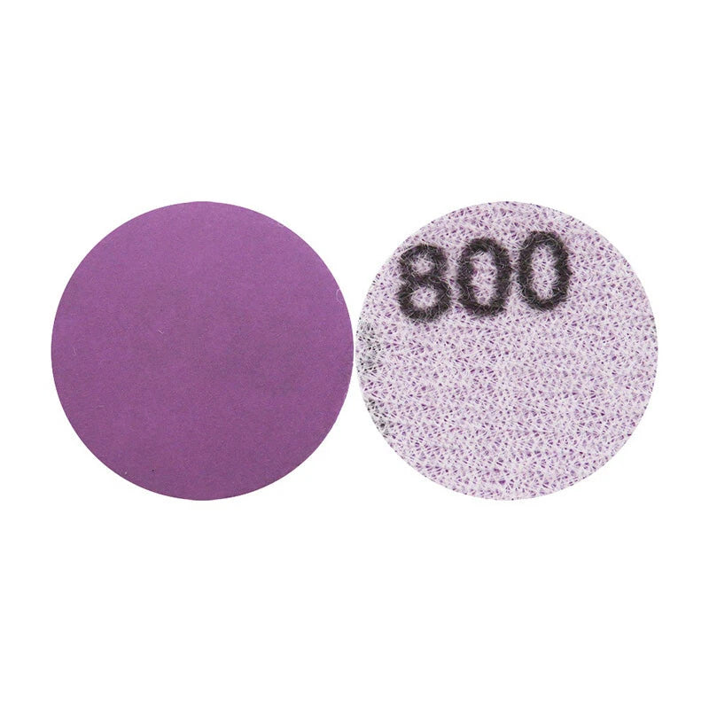 75mm Wet and Dry Sanding Discs 3 inch Sandpaper Hook and Loop Pads 123 X
