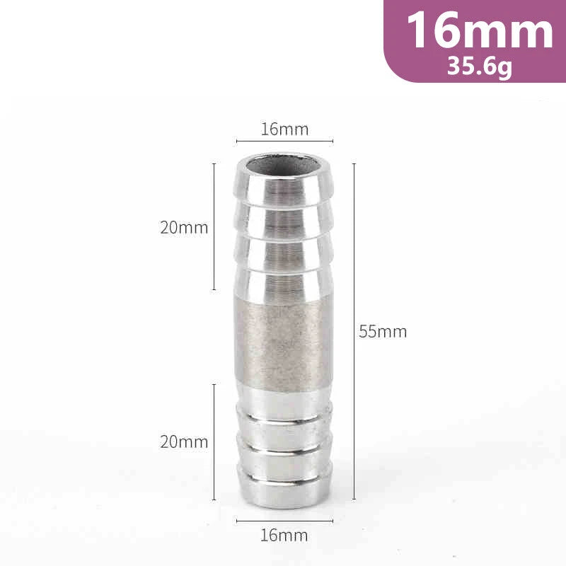 Stainless Steel Barb Hose Fittings — Straight, Elbow, Tee, Y-Piece & Cross