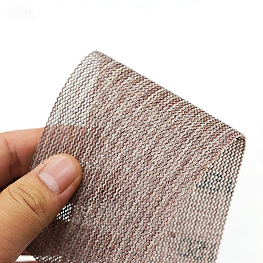 70x198mm Mesh Sanding Sheets — P80 to P1000 Grit Hook & Loop Sandpaper for Detail Sanders