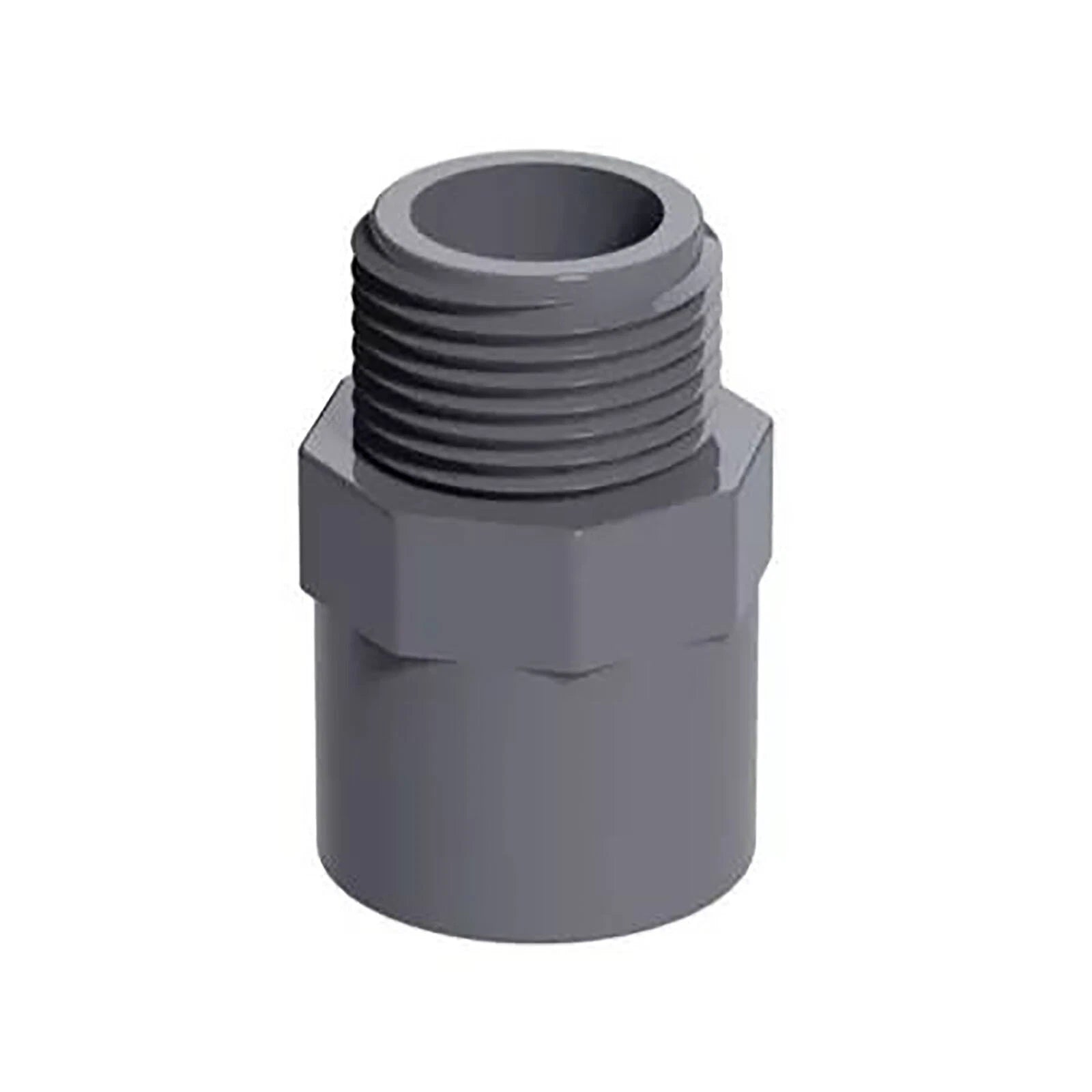 PVC Metric Plumbing Fittings Pipe For Aquarium Fish Tank Pond Solvent Weld