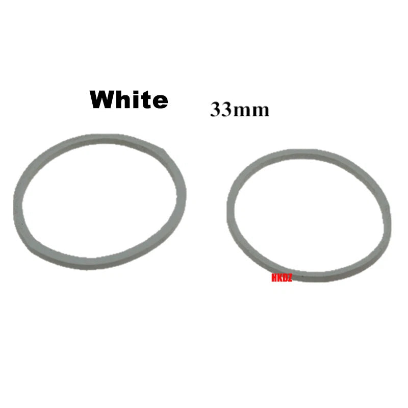 Round Rubber Drive Belt O-Rings Gaskets Washers Seals 15mm–55mm | Multi-Color