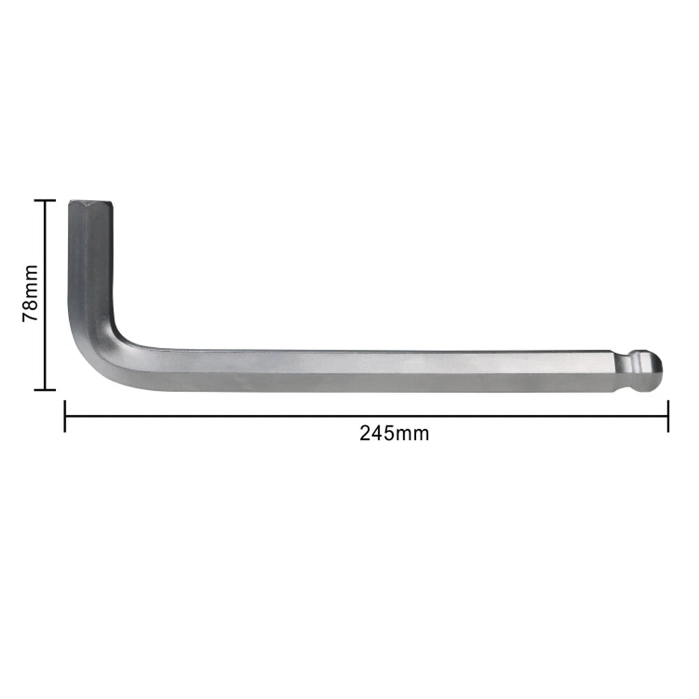 Metric Allen Hex keys 1.5 - 22mm Hexagon Allan Alan Key Long Arm Wrench CR-V