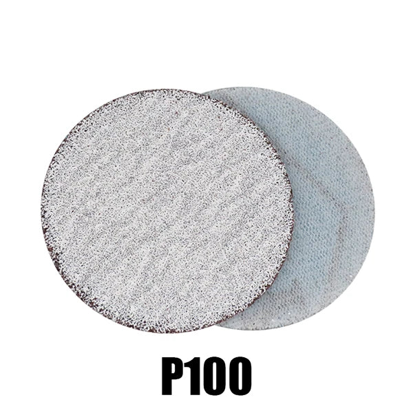 Dry Grinding 25/50/70mm Abrasive Paper Flocking Sandpaper Pad Sanding Disc