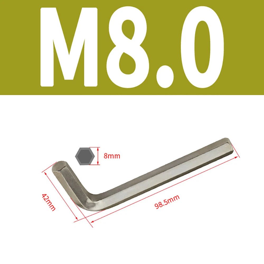 Allen Hex Key Long Arm Metric 0.7mm-17mm Hexagonal Wrench Keys Screwdriver 911-L
