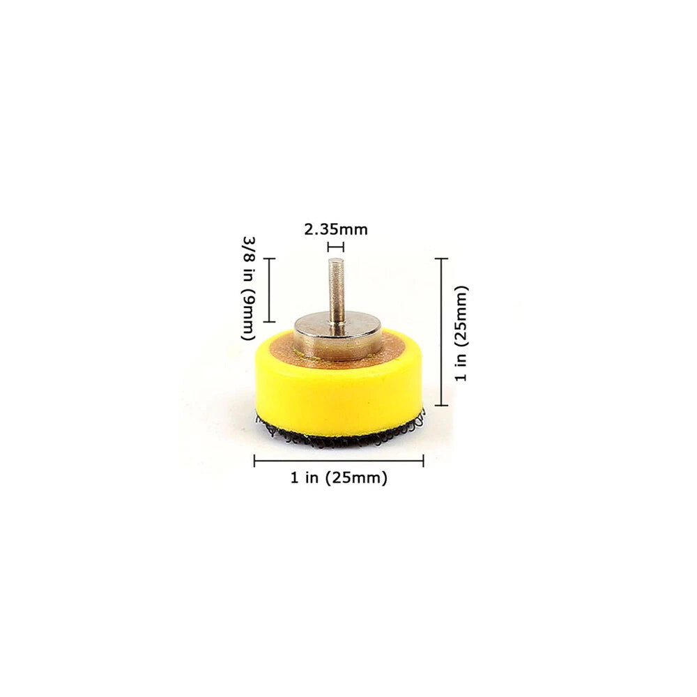 1'' 25mm Sanding Disc Hook And Loop Sandpaper Grit 80 - 10000 Or Backing Pad