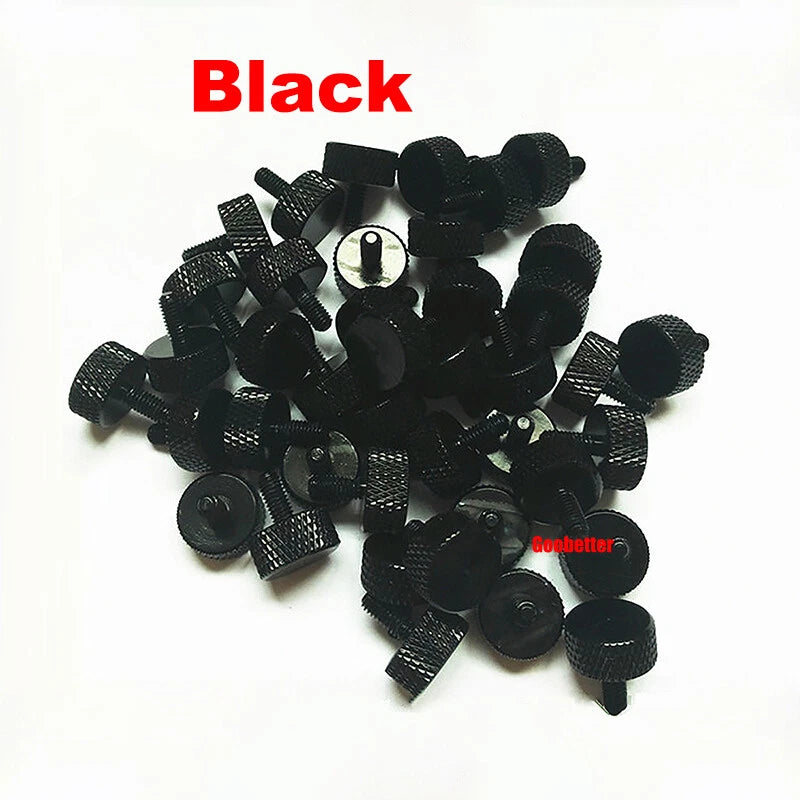 M3*35/40mm Knurled Thumb Screws Aluminum Alloy DIY Hand Tighten Grip Knob Bolts