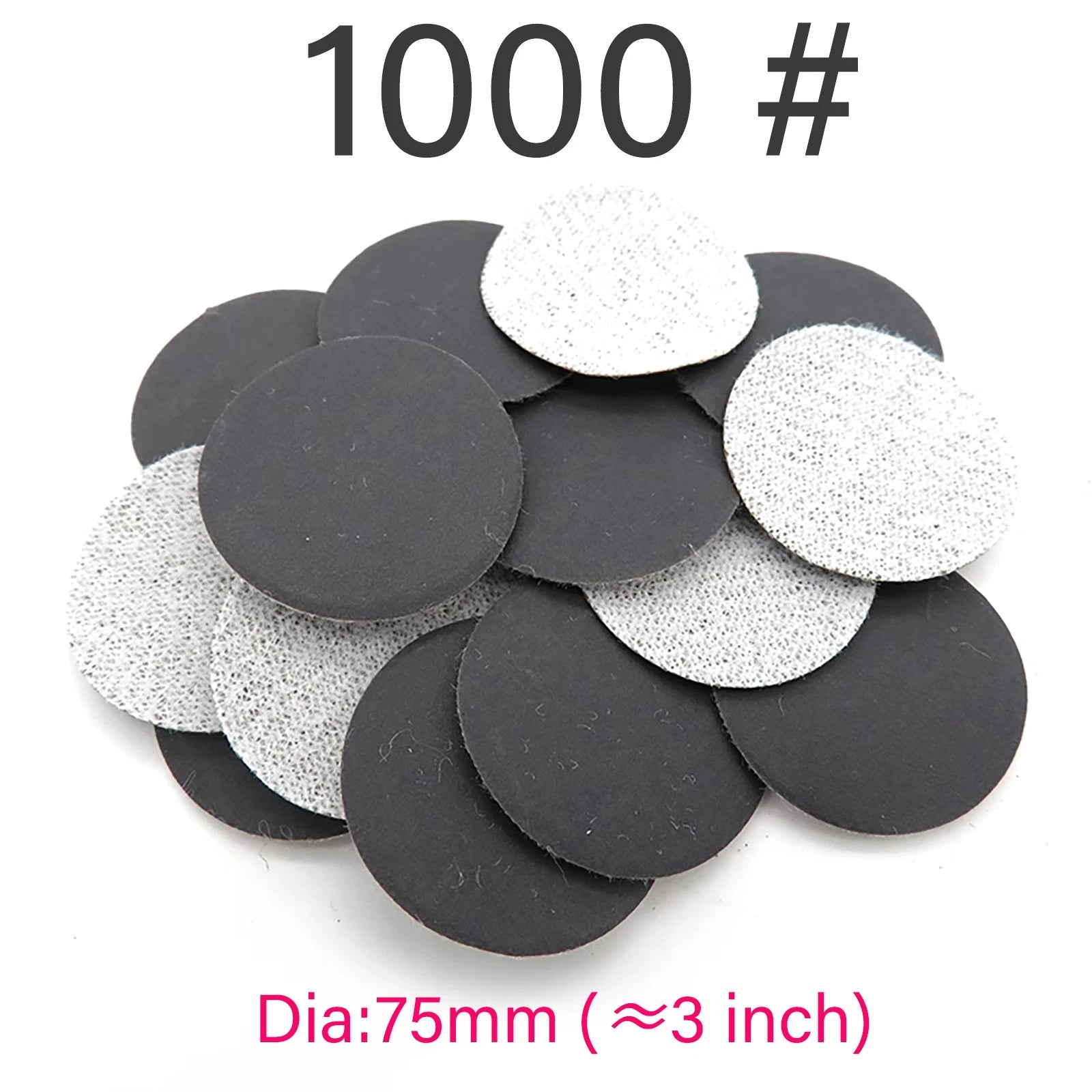 Sandpaper 60 To 10000 Mixed Grits Wood Metal Sanding Polishing Wet And Dry 75mm