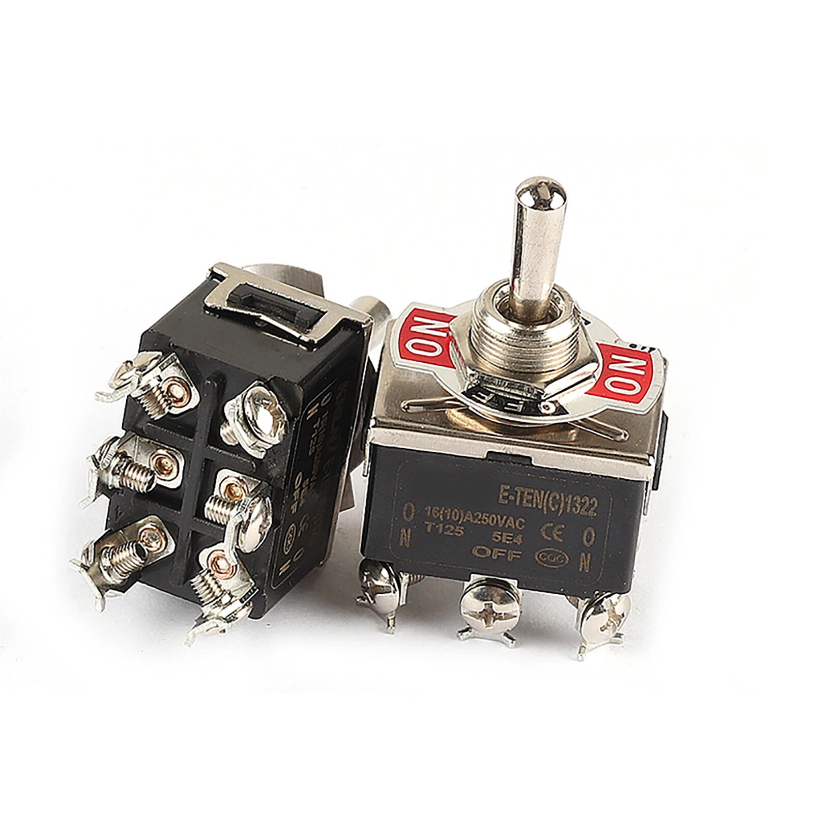 Heavy Duty Toggle Switch — 2 to 12 Position SPST/DPDT, 15A–25A, ON-OFF & ON-OFF-ON
