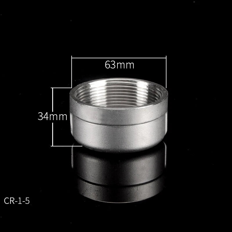 304 Stainless Steel BSP Pipe Plug & Cap Fittings — Male Plugs & Female Blanking Caps