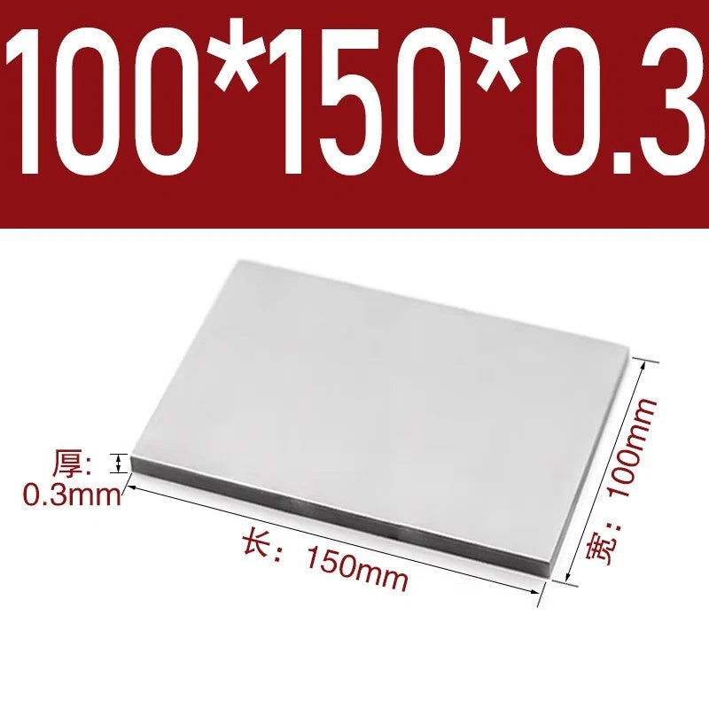 304 Stainless Steel Sheet Plate 0.3mm 0.5mm 0.8mm 1mm 2mm 3mm 4mm 5mm Thick