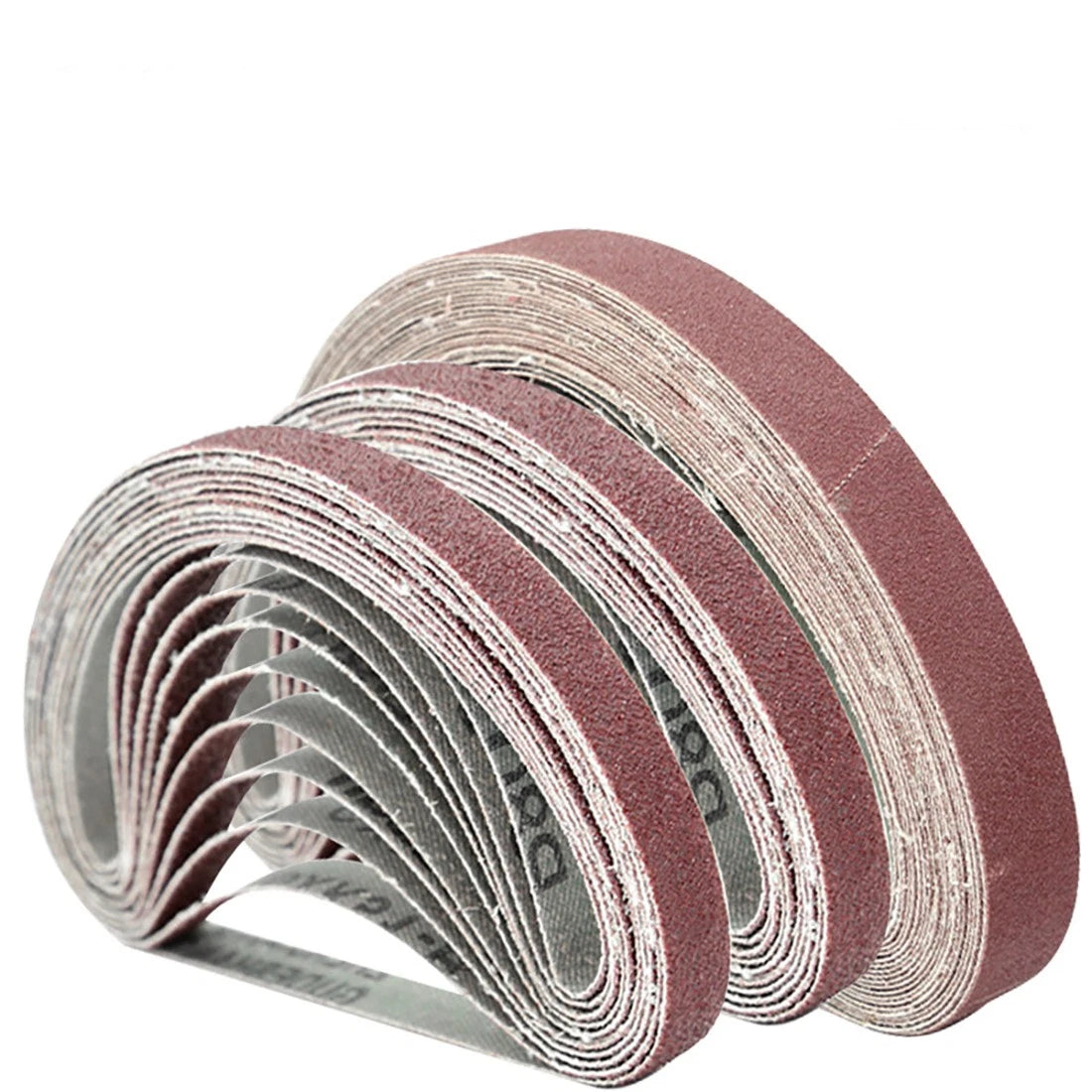 13x458mm 10x330mm Aluminum Oxide Sanding Belts — P60 to P600 Grit for Portable Belt Sanders