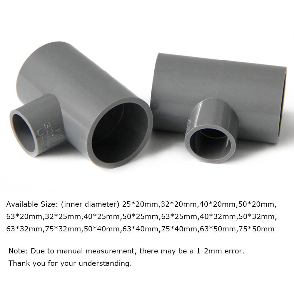 Various Grey PVC Water Supply Pipe Fittings Socket, Elbow, Tee, Ball Valve...