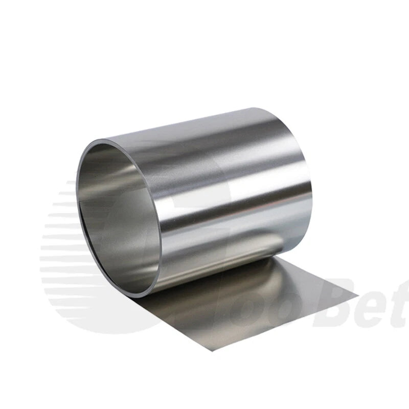 A2 304 Stainless Steel Flat Bar Metal Strip Sheet Foil Band Roll 0.1mm-1mm Thick
