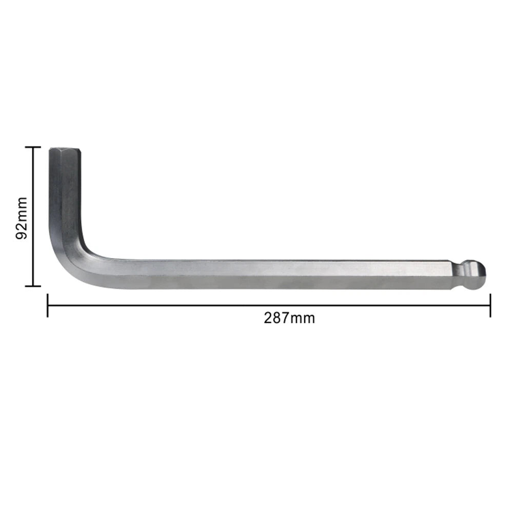 Metric Allen Hex keys 1.5 - 22mm Hexagon Allan Alan Key Long Arm Wrench CR-V