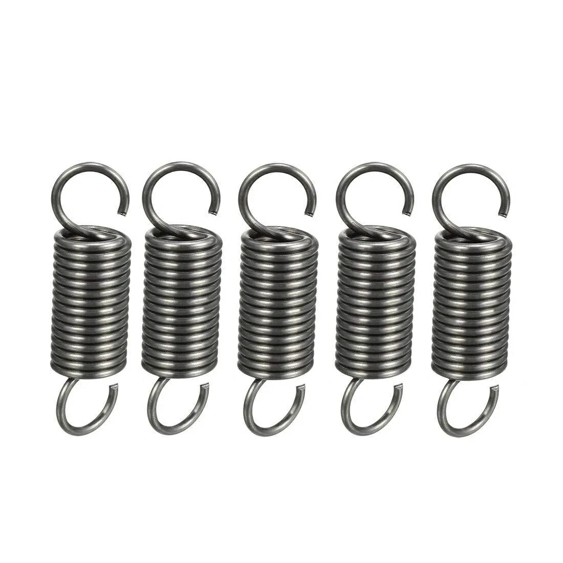 0.8mm to 1mm Wire Dia Hook Extension Tension Spring Springs Steel Small Spring