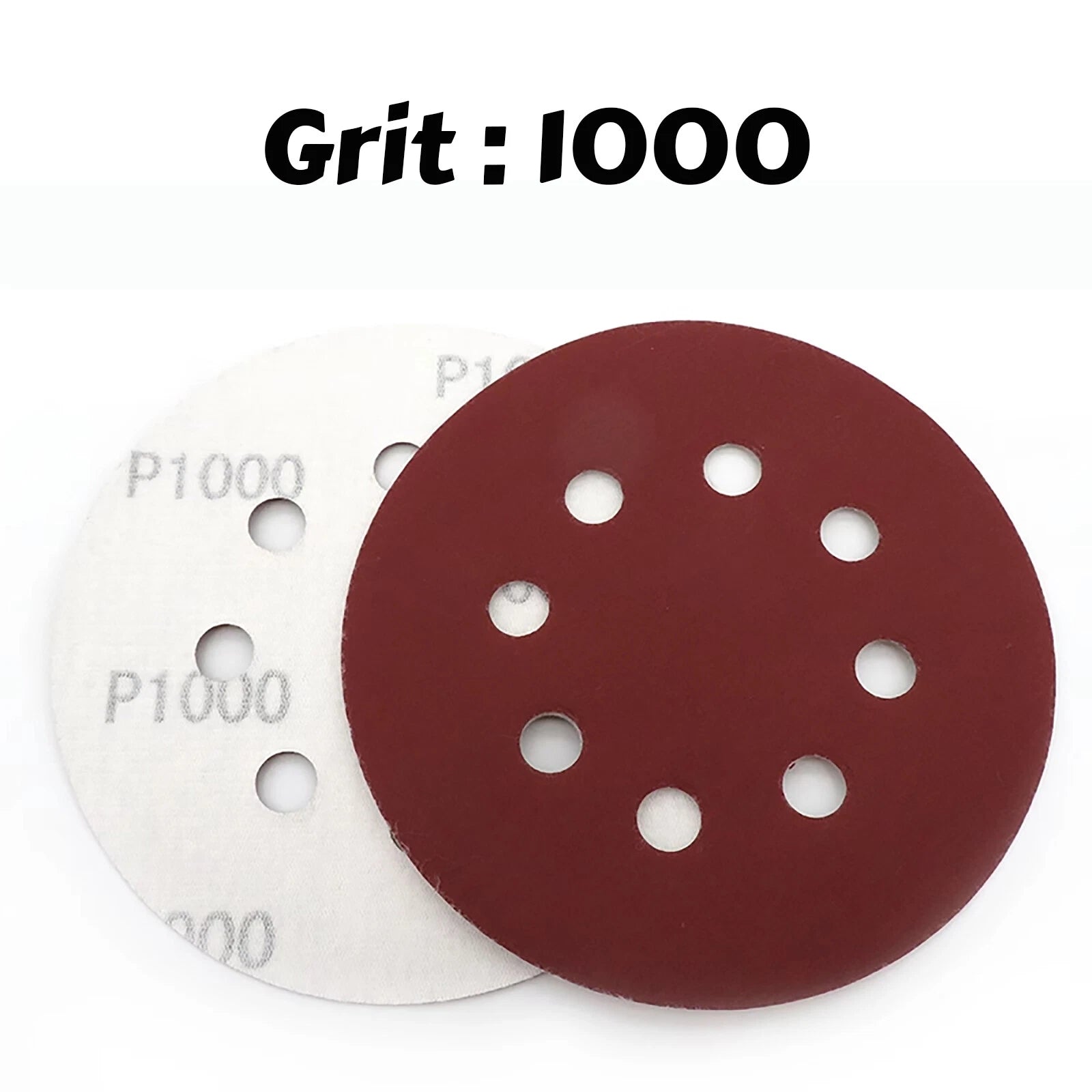 5"/9" Sanding Discs 40-2000 Grit Hook Loop 8 Hole Orbital Sander Paper Sandpaper