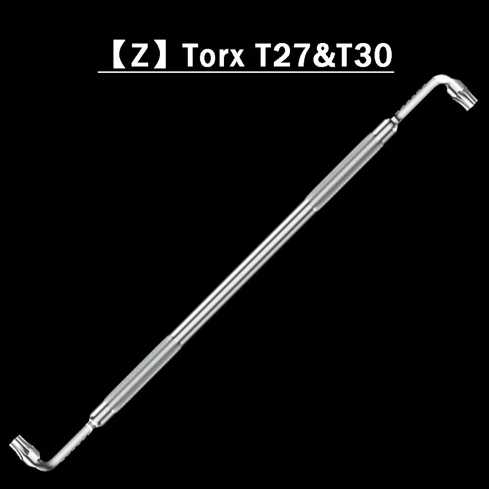 Magnetic Slot Phillips Hex Torx Screwdriver Wrench Right Angle Tight Space Bent
