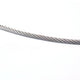 1mm-20mm Stainless Steel Wire Rope Lifting Metal Cable 2/3/4/5/6/8/10/12/14/16mm