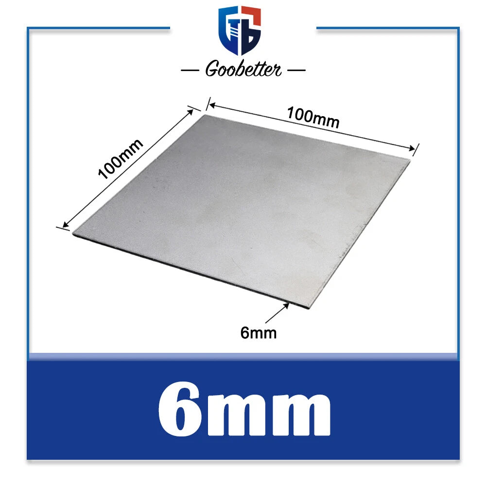 0.5/0.8/1/1.2~18mm Thick TA2 Pure Titanium Plate Ti Metal Sheet Board 100~200mm