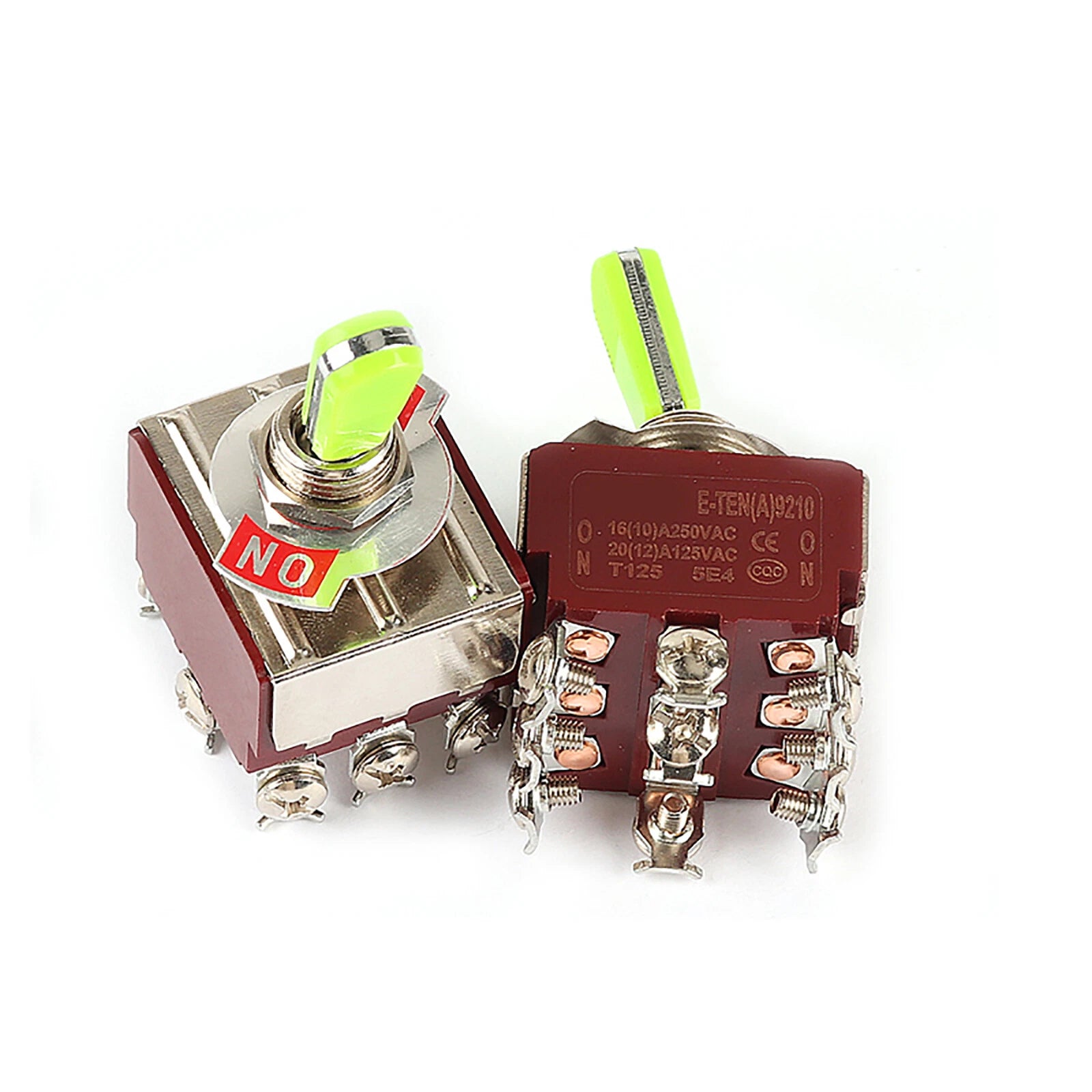 Heavy Duty Toggle Switch — 2 to 12 Position SPST/DPDT, 15A–25A, ON-OFF & ON-OFF-ON