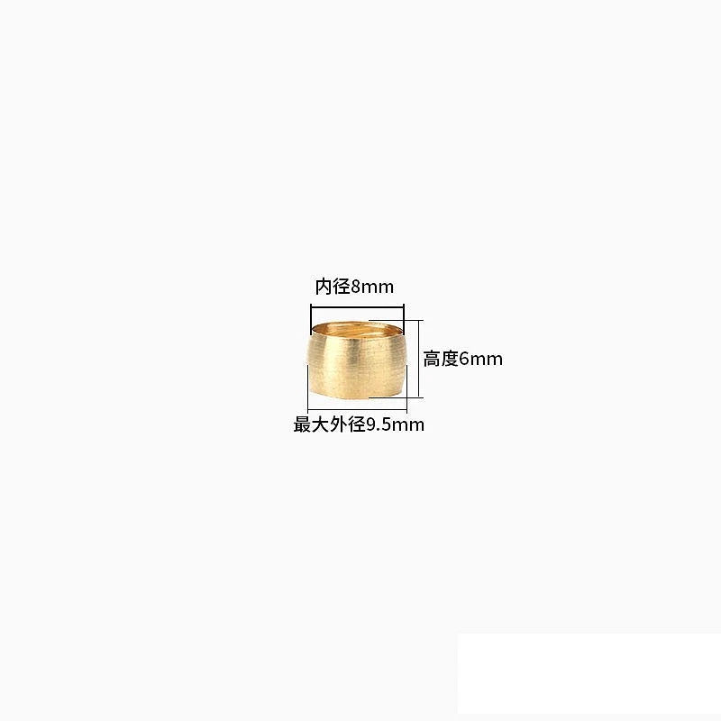 Brass Compression Rings Olives — Metric Sealing Rings for Copper Tube Fittings