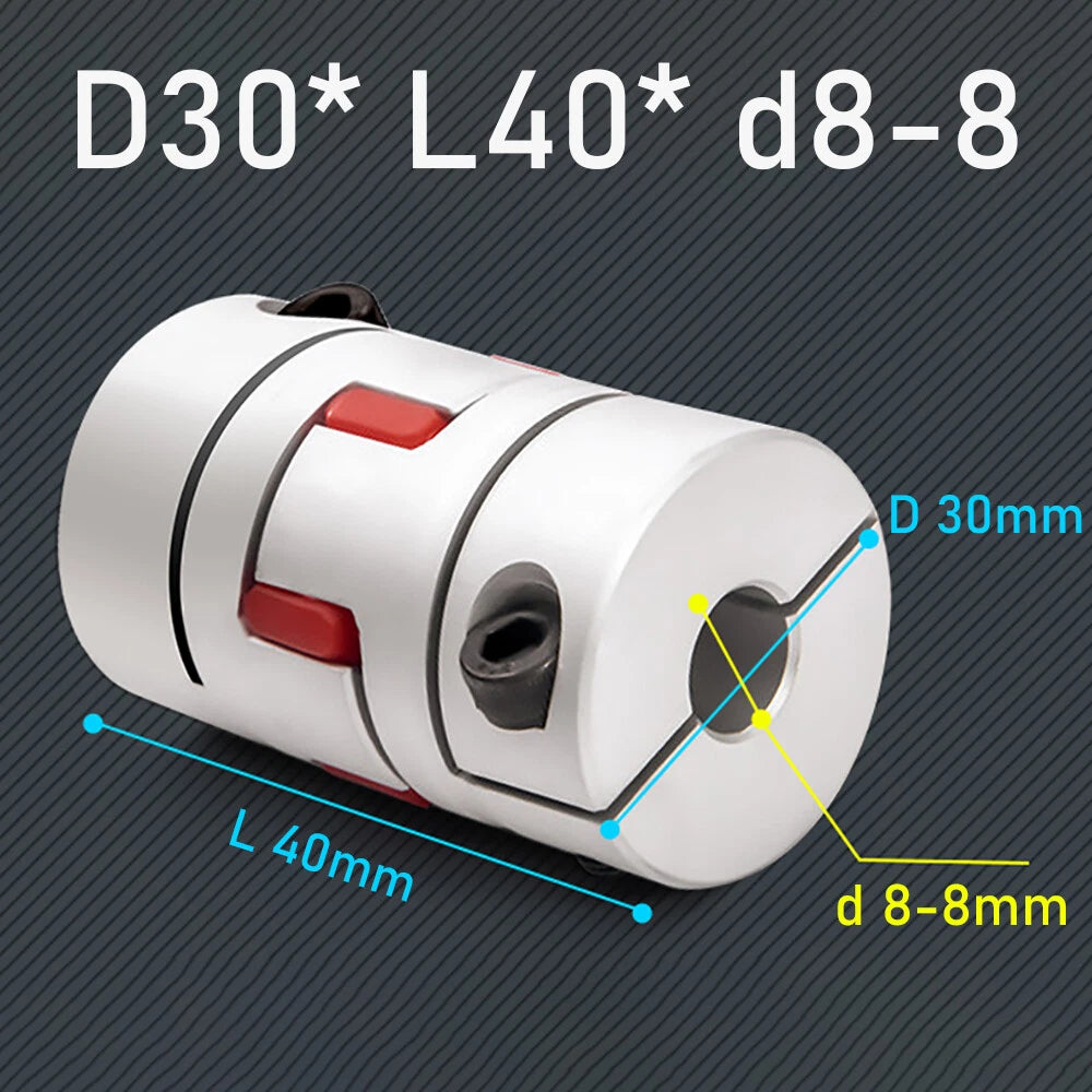 Flexible Plum Coupling Servo Motor Jaw Spider Shaft Coupler for CNC 3D Printer