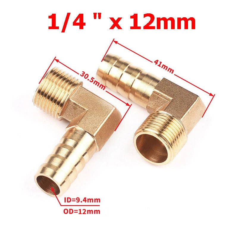 BSP Hose Barb Fittings — Y-Piece, T-Piece, Straight & Elbow Connectors