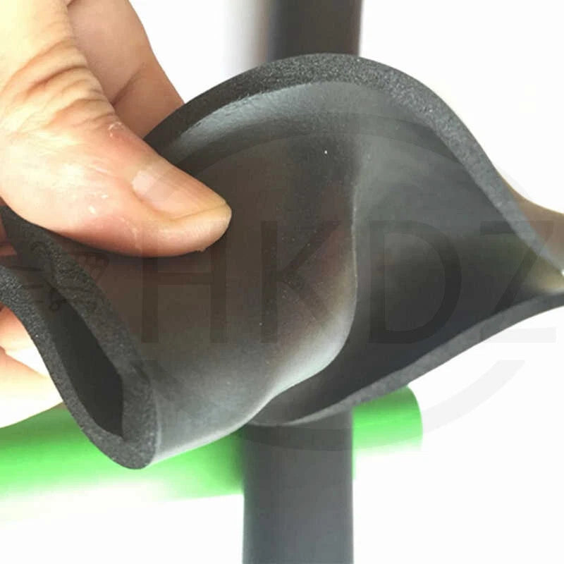 Fitness Equipment Handle Bar Thermal Insulation NBR Rubber Pipe Sponge Foam Tube