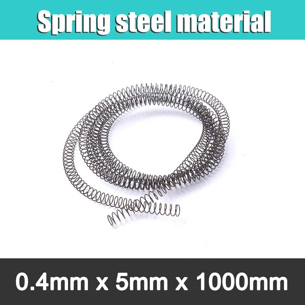 1000mm length Spring Stee Wire 0.3mm-6mm ,OD 6mm-60mm Compression Spring 1 Meter