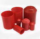 Adhesive Glue-Lined Heat Shrink End Caps — 8mm to 65mm, Black Red Green