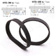 HTD3M HTD5M Rubber Timing Belt Closed Loop Power Transmission Belt 10mm 15mm Wide