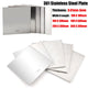 Thick 0.01mm - 3mm 301 Stainless Steel Sheet Plate 100mm-500mm Metal Sheets