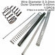 305mm Compression Spring 0.3-2mm Wire Mn Steel Pressure Springs All Sizes Long