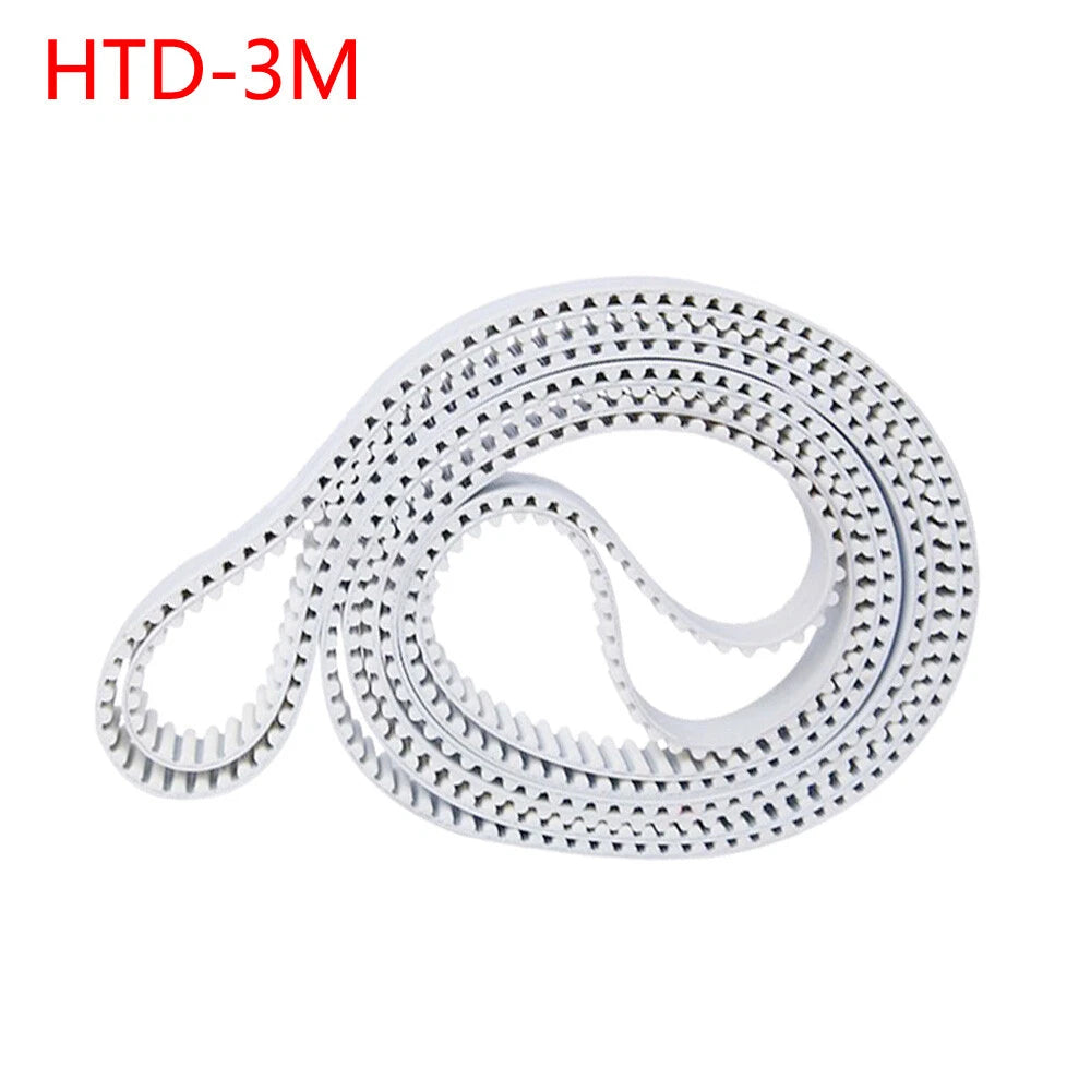 HTD-3M Closed Loop Timing Belt – 3mm Pitch, 15mm Wide, PU Polyurethane (2208–3915mm)