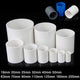Straight Coupling PVC Metric Plumbing Fittings Pipe For Tank Pond Solvent Weld