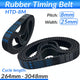 HTD 8M Timing Belt – 25mm Wide, Closed Loop, CNC Synchronous Drive Belt