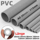 Grey PVC Round Tube Pipe – Solvent Weld, 20mm to 315mm OD, Cut to Length