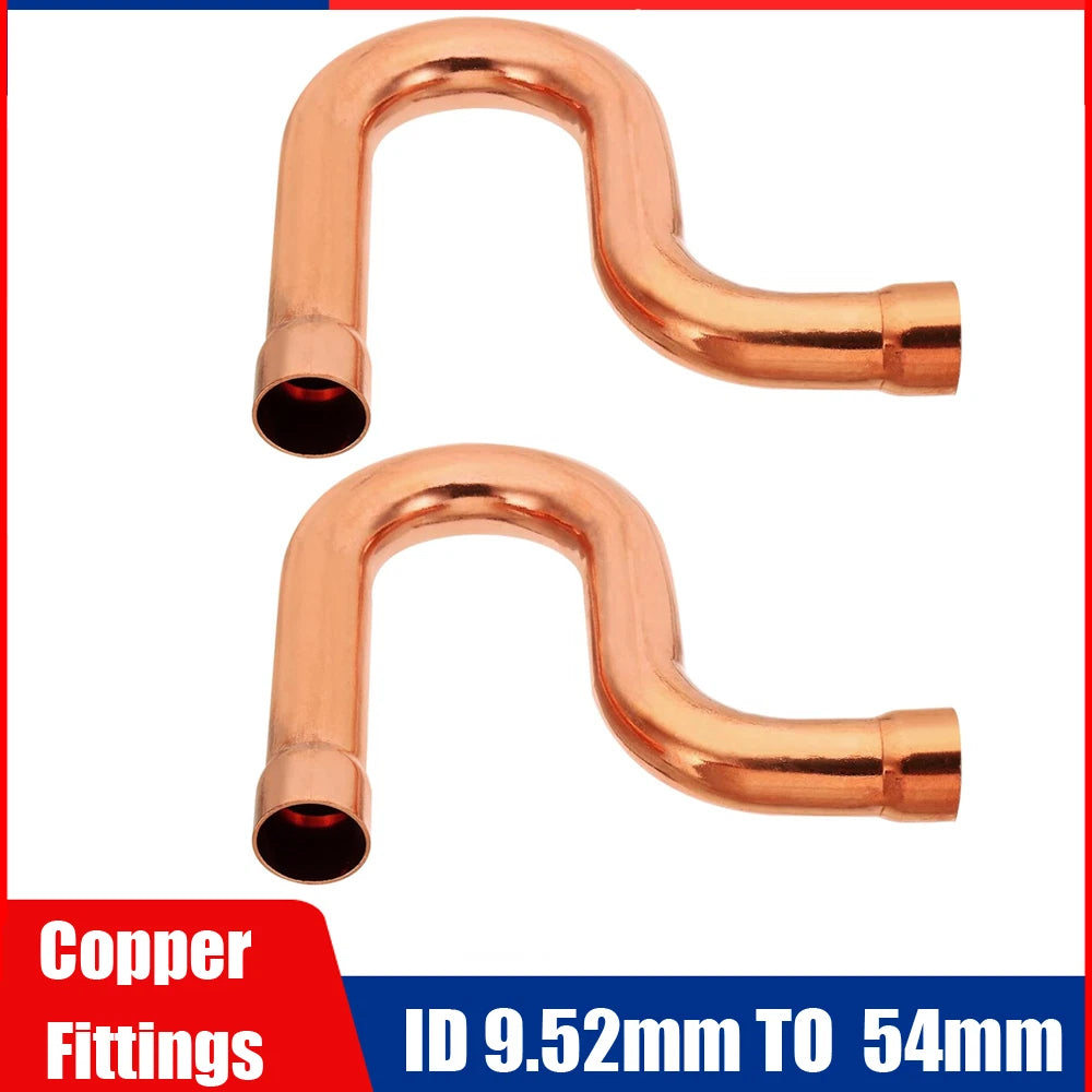 Copper End Feed Return Bend Fitting | 9.52mm–54mm Pipe Sizes