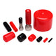 Rubber Thread Protector Caps – Φ1.3mm to Φ114mm, Black or Red
