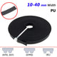 Open Timing Belt — 2GT / HTD-3M / HTD-5M / HTD-8M / STPD-S2M / XL, 6–40 mm Wide, Black, Cut to Length