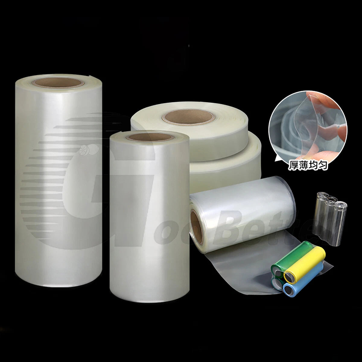 Clear PVC Heat Shrink Tubing for RC Battery Packs — 7mm to 600mm
