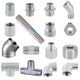 Stainless Steel BSP Pipe Fittings — Plug, Nipple, Elbow, T-Piece & More (1/8" to 4")