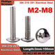 M2–M8 Stainless Steel Phillips Truss Head Machine Screws | 201 / 304 / 316