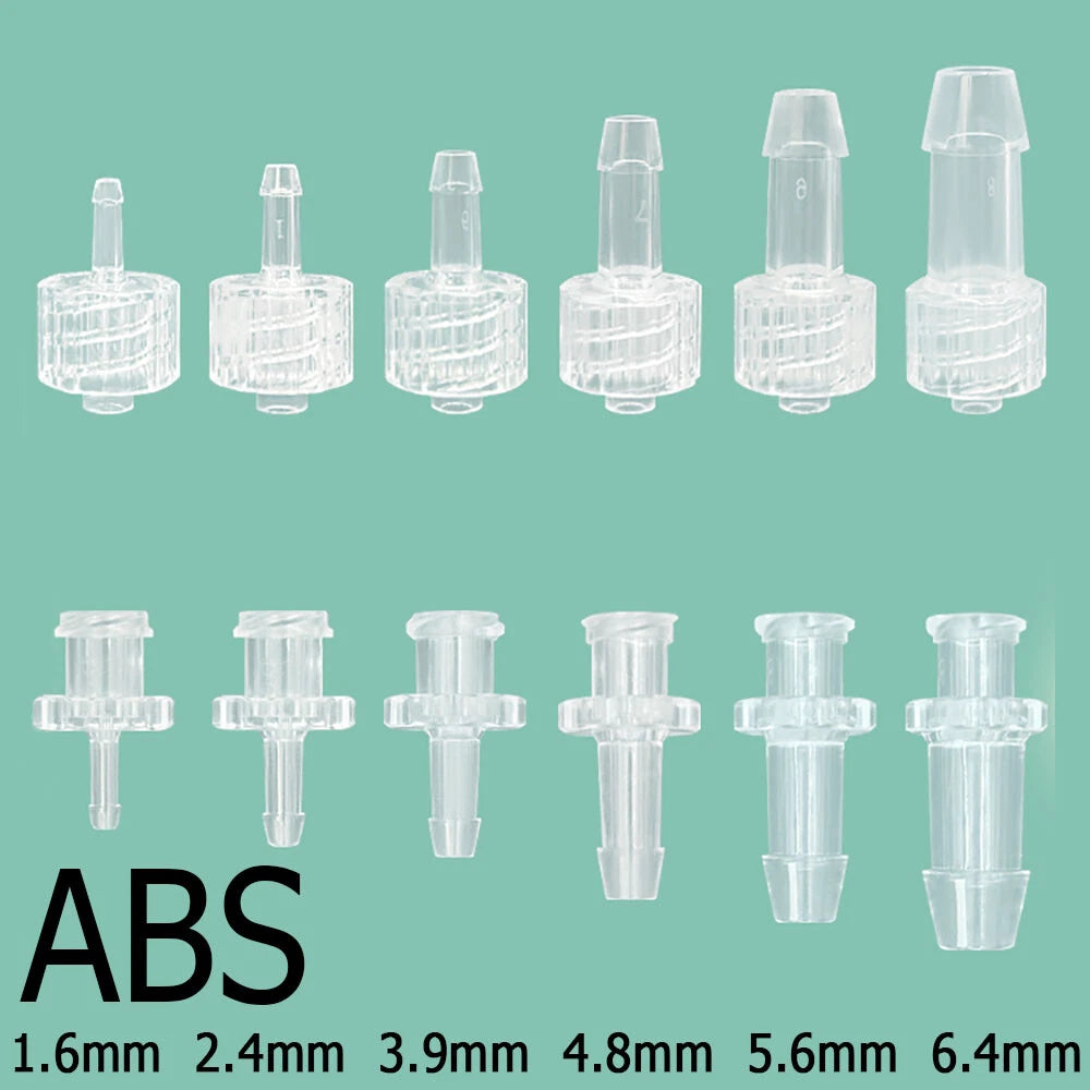 Luer Lock Connector Male Female Hose Barb Fitting 1.6–6.4mm Straight