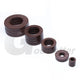 TC Skeleton Oil Seal Ring FKM Double Lip Seals — ID 5mm to 10mm