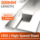 HSS Steel Flat Bar Strip Metal Plate 1-200mm Width 300mm Long Lathe Turning Tool