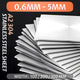 304 A2 Stainless Steel Sheet Brushed Polish, 0.6mm - 5mm Thickness Various Sizes