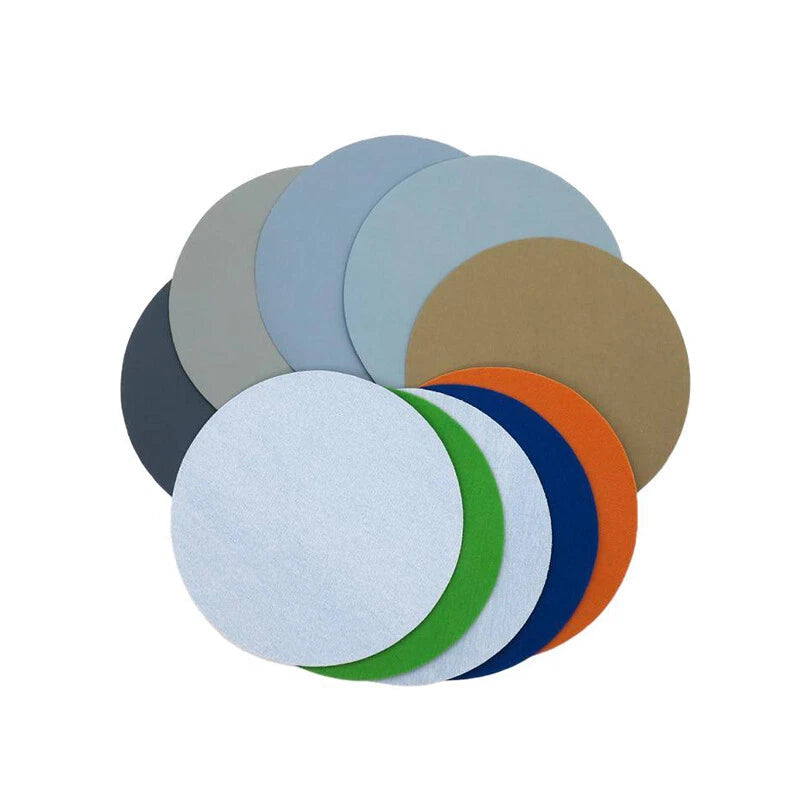 50-200mm Wet & Dry Sanding Discs Hook & Loop Sandpaper Sand Paper 800-10000 Grit