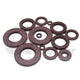 TC FKM Double Lip Oil Seal — Rotary Shaft Sealing Ring, ID 52–70mm